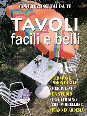 cover image of Tavoli facili e belli